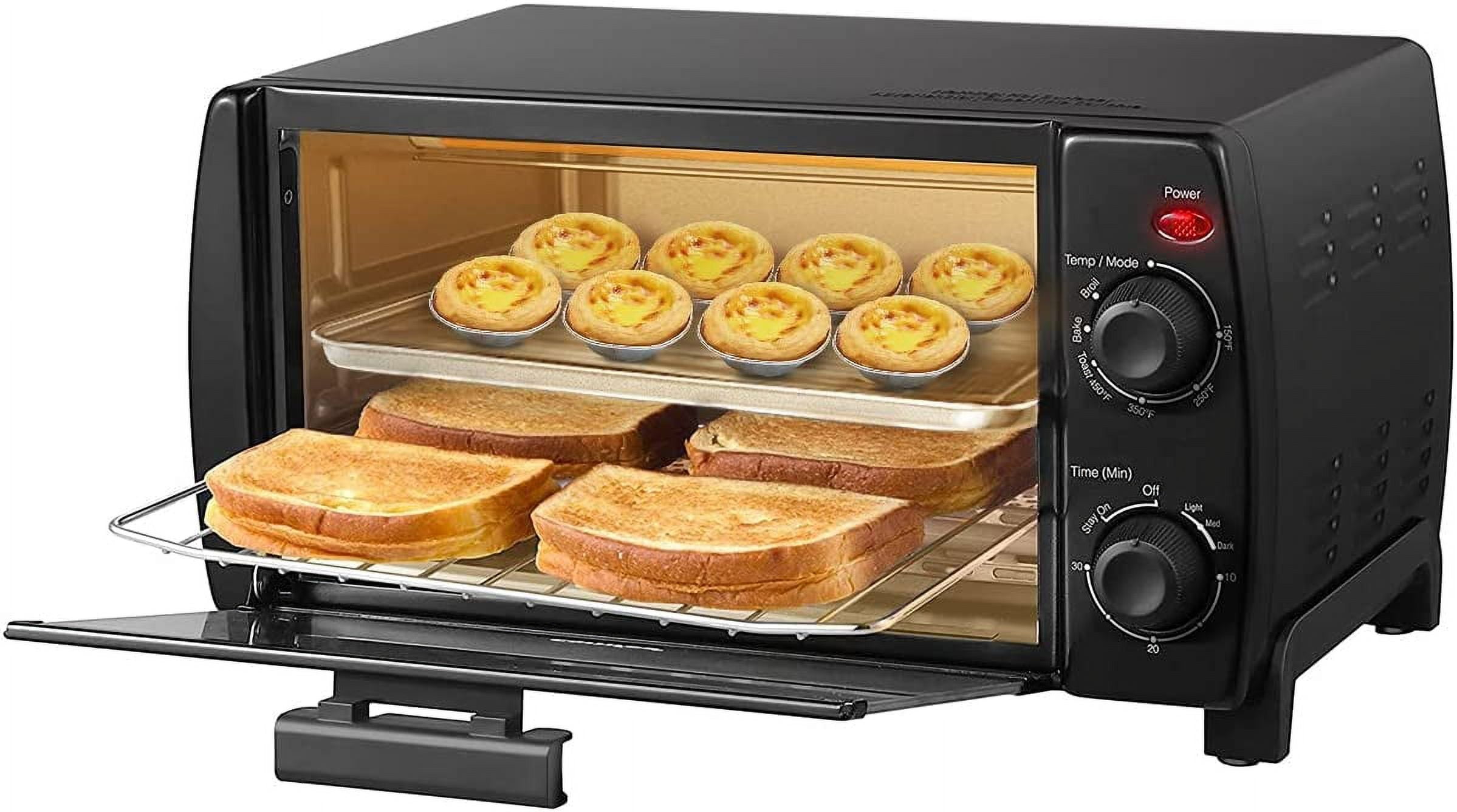 https://i5.walmartimages.com/seo/COMFEE-4-Slice-Small-Toaster-Oven-Countertop-Retro-Compact-Design-Multi-Function-30-Minute-Timer-Bake-Broil-Toast-1000-Watts-2-Rack-Capacity-Black-CF_eaa3bdc6-b812-44a0-86f0-7e57d8860a0a.e1ffbd3cacffce7cd9d31be0e95395be.jpeg
