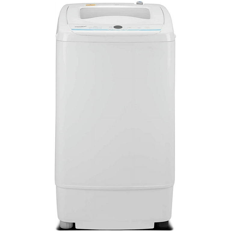 Comfee' 0.9 cu. ft. Compact Portable Top Load Washer in White