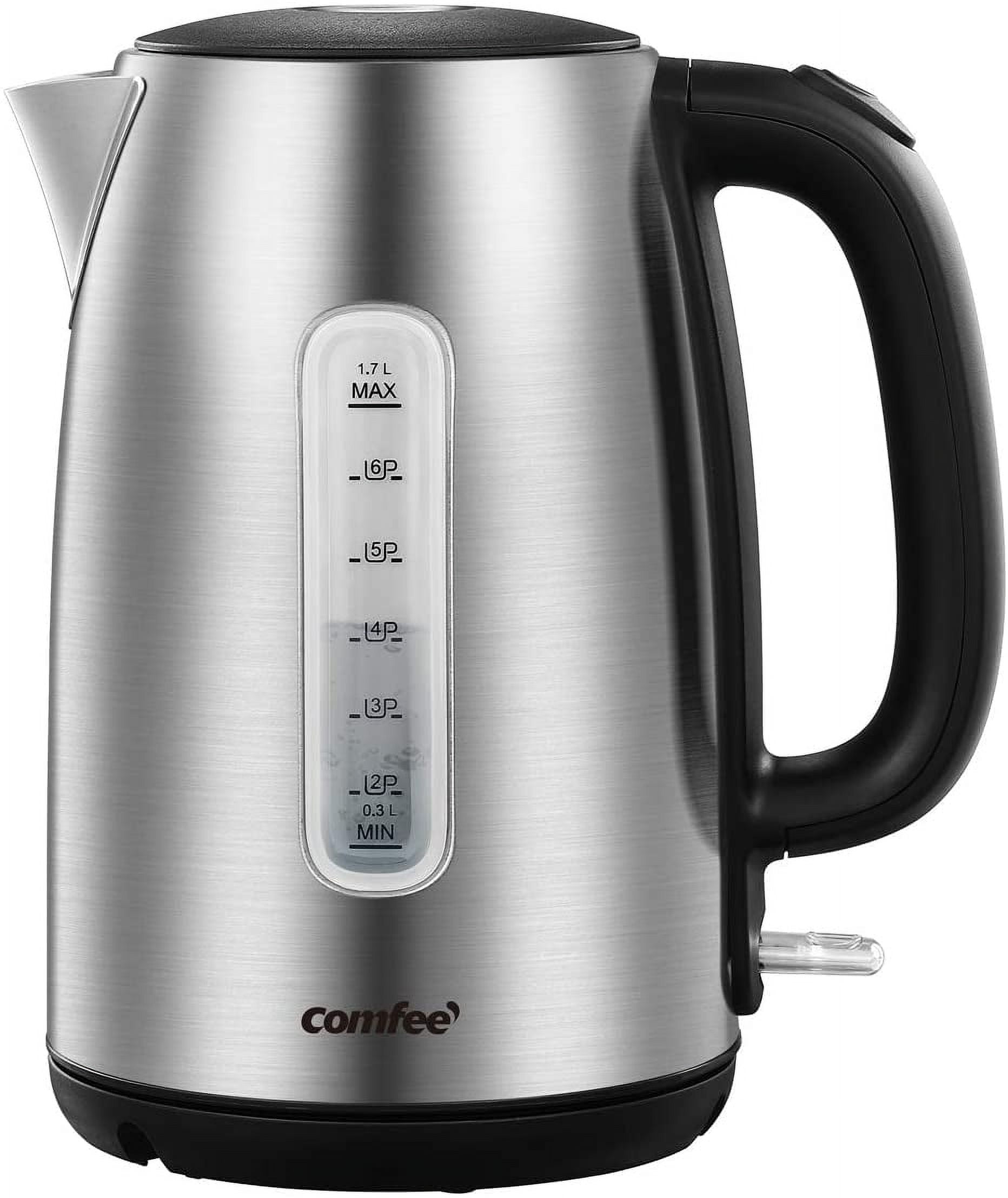 https://i5.walmartimages.com/seo/COMFEE-Stainless-Steel-Cordless-Electric-Kettle-1500W-Fast-Boil-LED-Light-Auto-Shut-Off-Boil-Dry-Protection-1-7-Liter-stainless-steel-window_75323820-95bd-4607-9b31-252cad7c2df8.628c0adffd4eba2eb3e97a7e3193ebc2.jpeg
