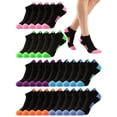 thumbnail image 1 of COMFOEX 30 Pairs Womens Ankle Socks Low cut Non Slip Thin Socks for Women, 1 of 7