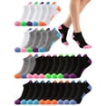 thumbnail image 1 of COMFOEX 30 Pairs Womens Ankel Socks Low cut Non Slip Thin Socks for Women, 1 of 7
