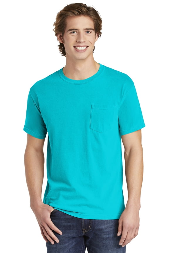Heavyweight Ring Spun Pocket Tee.