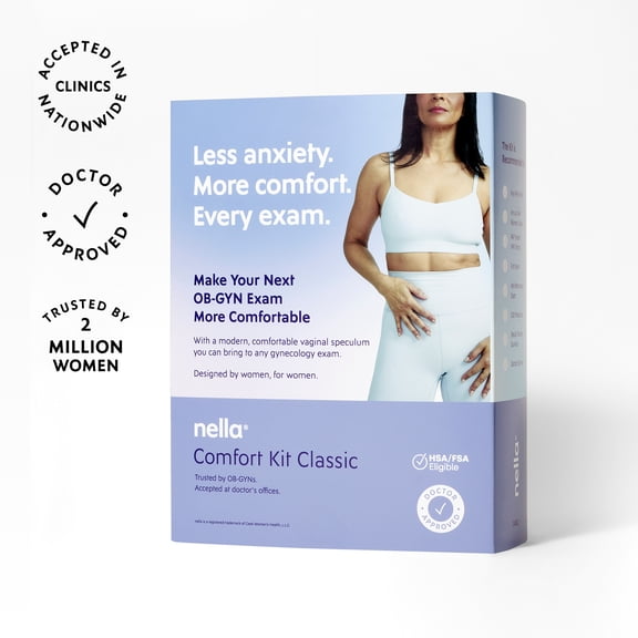 Nella Comfort Kit Classic Single-Use Speculum for Women's Health Exams