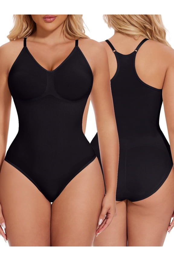 Bodysuit for Women Tummy Control Shapewear Racerback Body Shaper Tank Top