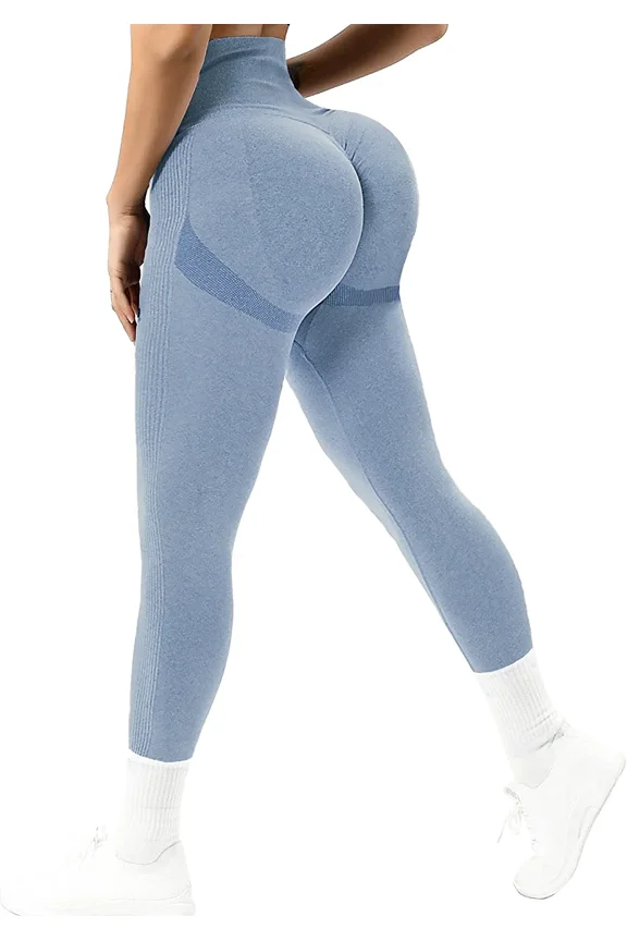 Butter Lifting Leggings for Womens Yoga Pants Tummy Control Workout Pants Casual Gym Leggings High Waisted Tights