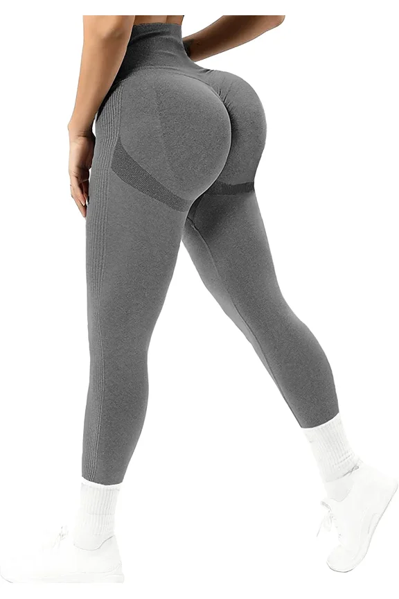 Butter Lifting Leggings for Womens Yoga Pants Tummy Control Workout Pants Casual Gym Leggings High Waisted Tights