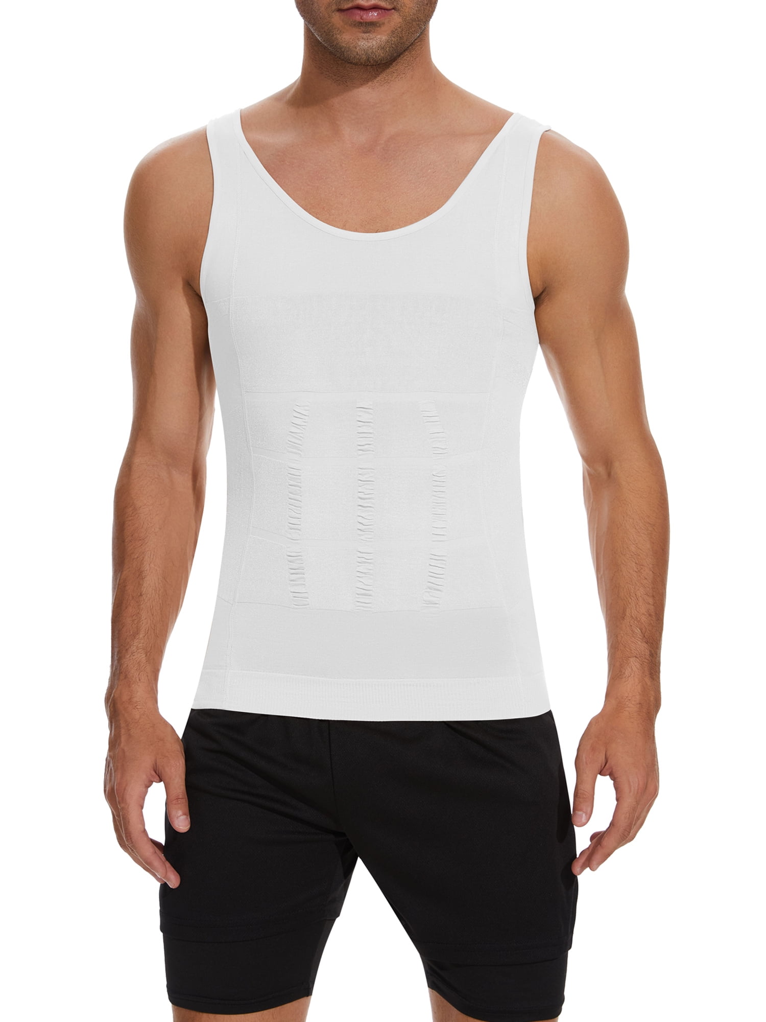 COMFREE Compression Tank Tops for Men Slimming Tank Shapewear Belly
