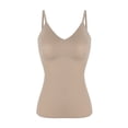 thumbnail image 1 of COMFREE Compression Tank Tops for Women Tummy Control Shapewear Seamless Body Shaper Workout V-Neck Camisole Cami Tops, 1 of 6