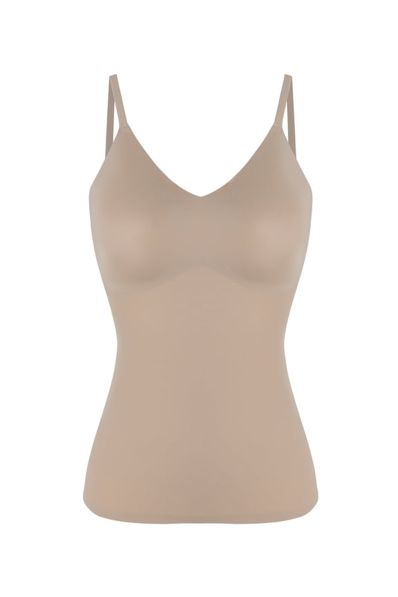 Compression Tank Tops for Women Tummy Control Shapewear Seamless Body Shaper Workout V-Neck Camisole Cami Tops