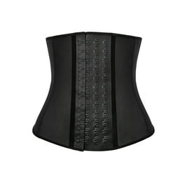 COMFREE Fajas Colombianas Reductoras Waist Trainer for Women Latex Cincher Long Torso Underbust Corsets Body Shaper Walmart