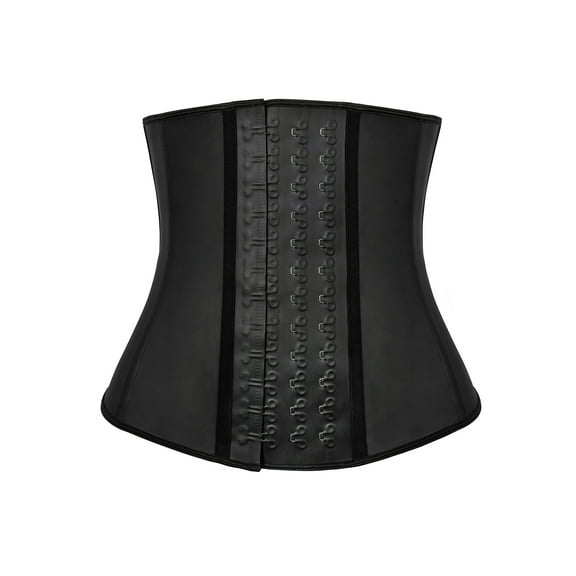 COMFREE Fajas Colombianas Reductoras ClASSIC Latex Waist Trainer for Women Long Torso Cincher Corsets Body Shaper