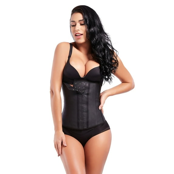 COMFREE Fajas Colombianas Reductoras Latex Waist Trainer for Women Long Torso Cincher Corsets Body Shaper