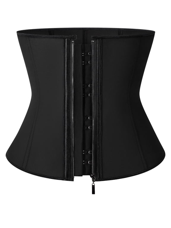 Fajas Colombianas Reductoras Waist Trainer for Women Latex Cincher Long Torso Underbust Corsets Body Shaper