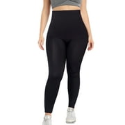 High Waisted Medium Compression Leggings - Shapewear for Women