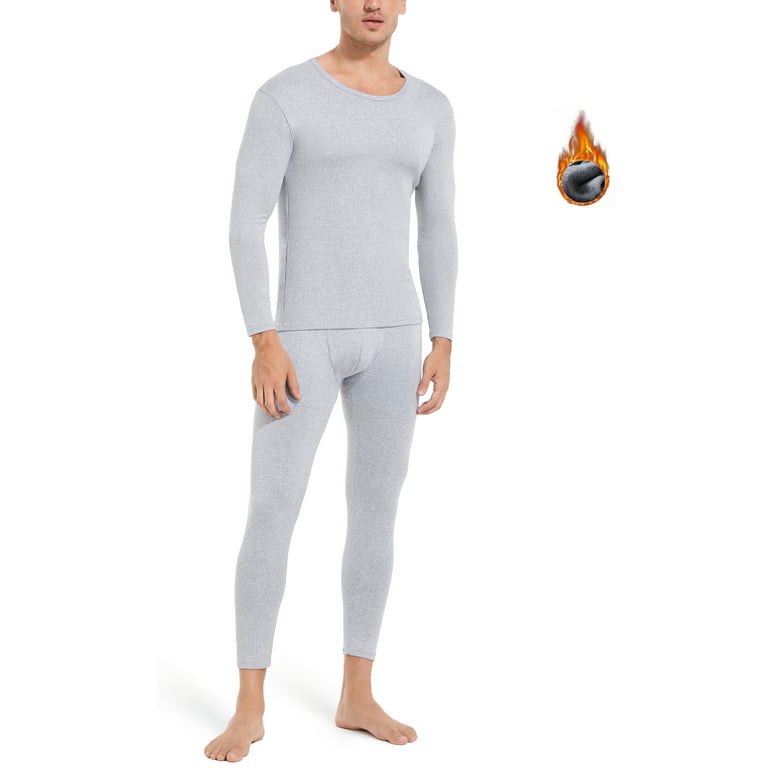 Thermal Underwear Set for Men Sport Base Layer Long Johns for