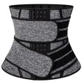 thumbnail image 1 of COMFREE Neoprene Long Torso Sauna Waist Trainer Corset Sweat Trimmer Belt for Women Compression Workout Fitness, 1 of 5