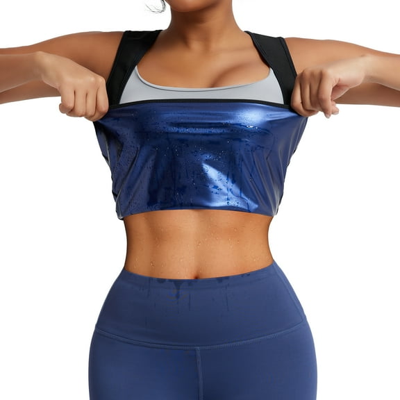 COMFREE Sauna Suit for Women Waist Trainer Vest for Women Sweat Tank Top Shaper for Women