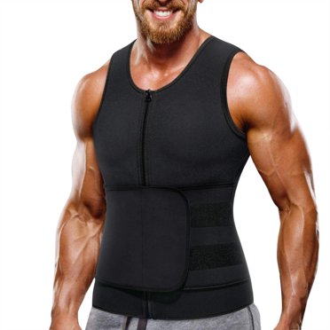 Men's Sauna Suit Sweat Vest - Neoprene Waist Trainer Shirt For Weight Loss & Fitness 2 thumbnail image
