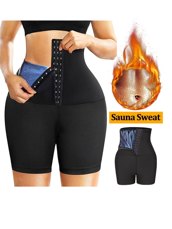 Sauna Sweat Short Pants Suits for Women High Waist Slimming Shorts Compression Thermo Workout Body Shaper Thighs