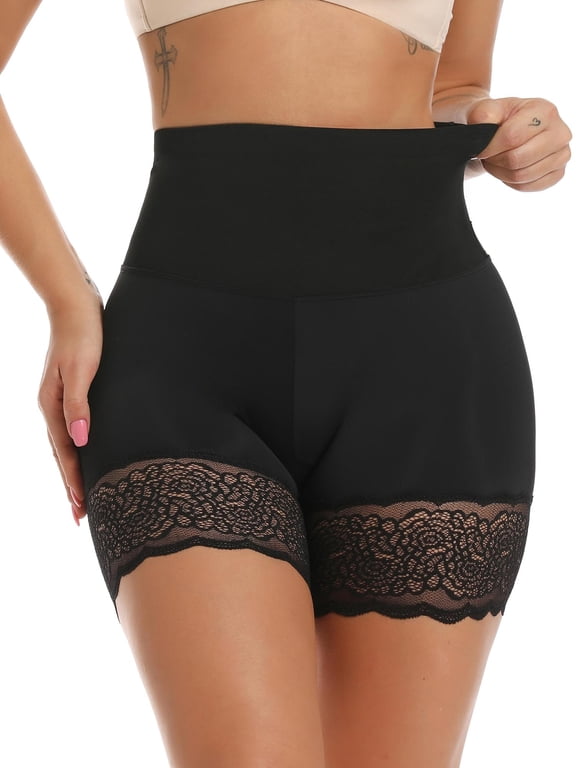 Seamless Anti Chafing Slip Shorts for Women Safety Panty Under Dress Belly Smooth Breathable Boyshort
