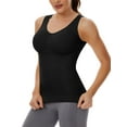 thumbnail image 1 of COMFREE Shapewear Camisoles with Built in Bra Tummy Control Compression Tank Tops for Women Body Shaper Padded Tanks, 1 of 7
