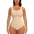 thumbnail image 1 of KIWI RATA Shapewear Bodysuit for Women Tummy Control Body Shaper Seamless Body Suit Sleeveless Going Out Tops, 1 of 6