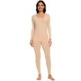 thumbnail image 1 of COMFREE Thermal Underwear for Women, Ultra Soft Long Johns Set Base Layer Top and Bottom for Cold Weather, 1 of 6