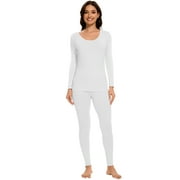 COMFREE Thermal Underwear for Women, Ultra Soft Long Johns Set Base Layer Top and Bottom for Cold Weather