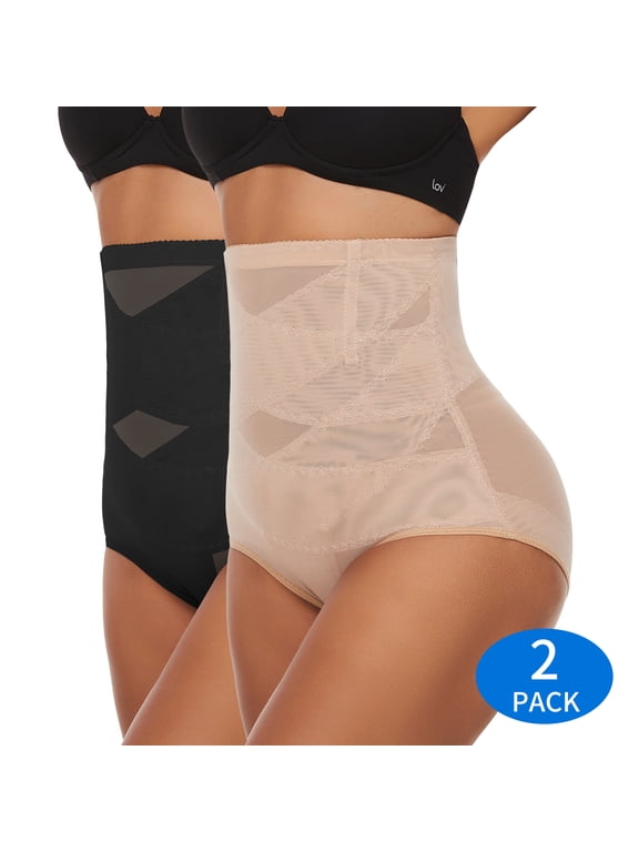 Tummy Control Shapewear Panties for Women High Waisted Body Shaper Slimming Shapewear Underwear Girdle Panty