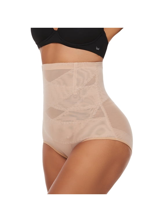Tummy Control Shapewear Panties for Women High Waisted Body Shaper Slimming Shapewear Underwear Girdle Panty