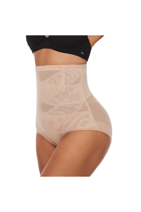 Tummy Control Shapewear Panties for Women High Waisted Body Shaper Slimming Shapewear Underwear Girdle Panty