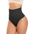 thumbnail image 1 of COMFREE Tummy Control Thong Shapewear for Women Mid Waist Shaping Underwear Seamless Body Shaper Panties Girdle, 1 of 6