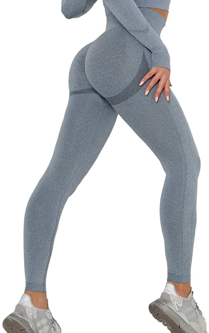 Women Female Sexy High Waist Seamless Tummy Control Butt Lift Big Booty  Scrunched Fitness Workout Running Yoga Pants Leggings - Yoga Pants -  AliExpress