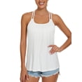 thumbnail image 1 of COMFREE Women's Camisole with Built in Bra Plus Size Tank Top Cami Flowy Casual Tops with Adjustable Strap (S-4XL), 1 of 7