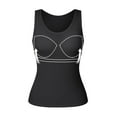 thumbnail image 1 of COMFREE Camisole with Built in Bra for Women Plus Size Tank Tops Wide Strap Tops(S-3XL), 1 of 6