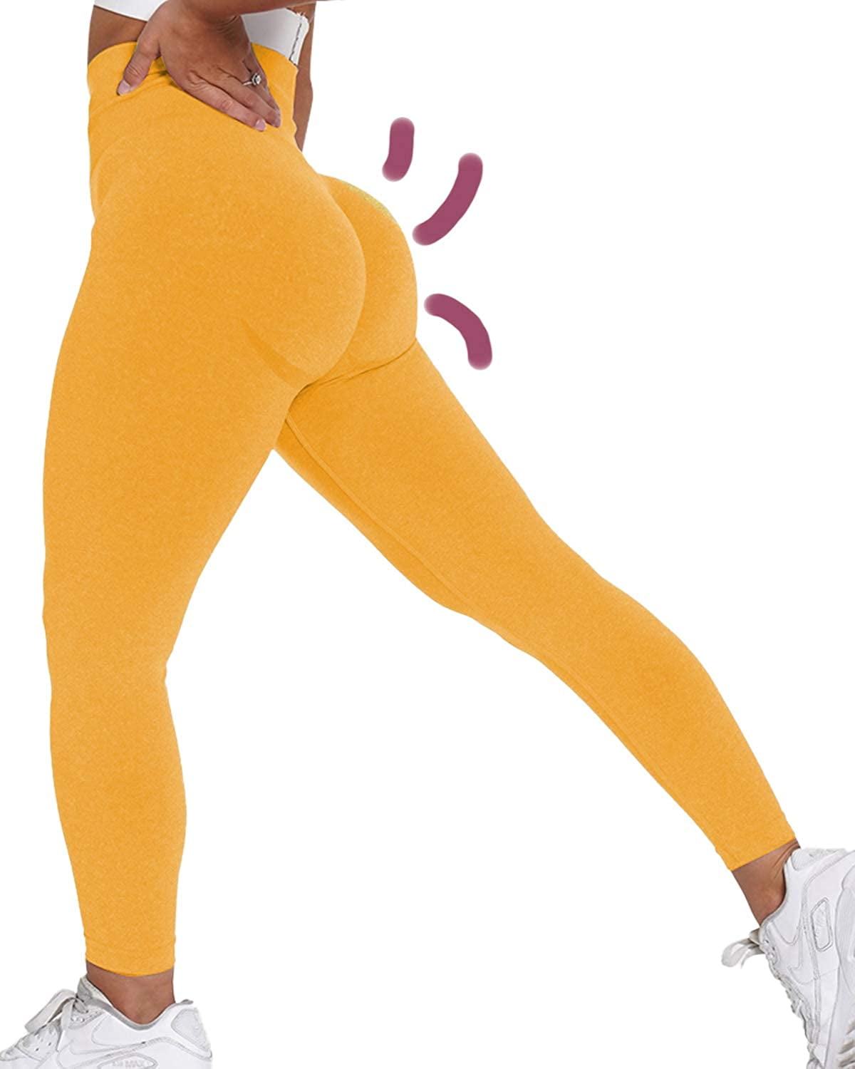 Beessbest Womens Quick Dry Leggings Butt Lifting Cut Out Yoga