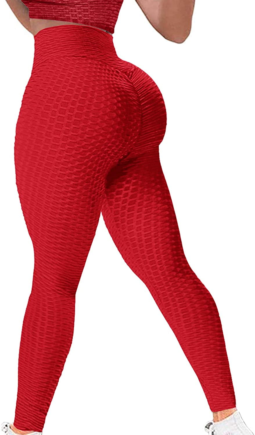 SHEIN SXY Plus Tummy Control Scrunch Butt Honeycomb Textured Leggings