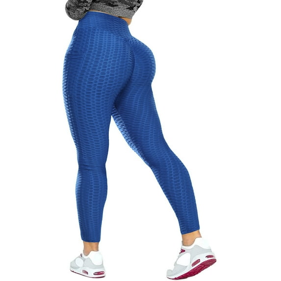 COMFREE Womens Anti Cellulite High Waisted Yoga Pants Tummy Control Scrunched Booty Leggings Workout Running Butt Lift Textured Tights