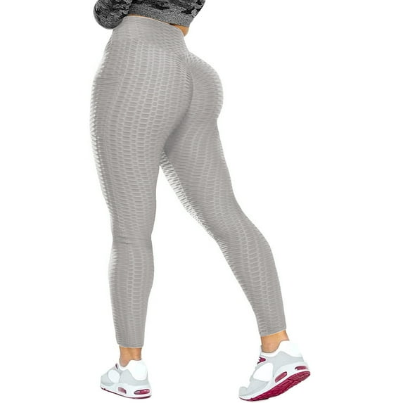 COMFREE Womens Anti Cellulite High Waisted Yoga Pants Tummy Control Scrunched Booty Leggings Workout Running Butt Lift Textured Tights