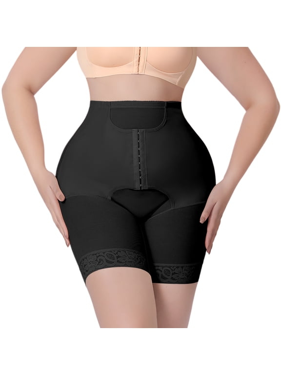 Womens Butt Lifter Padded Lace Panties Tummy Control Seamless Hip Enahncer Body Shaper Underwear