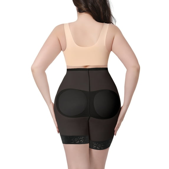 COMFREE Womens Butt Lifter Padded Lace Panties Tummy Control Seamless Hip Enahncer Body Shaper Underwear