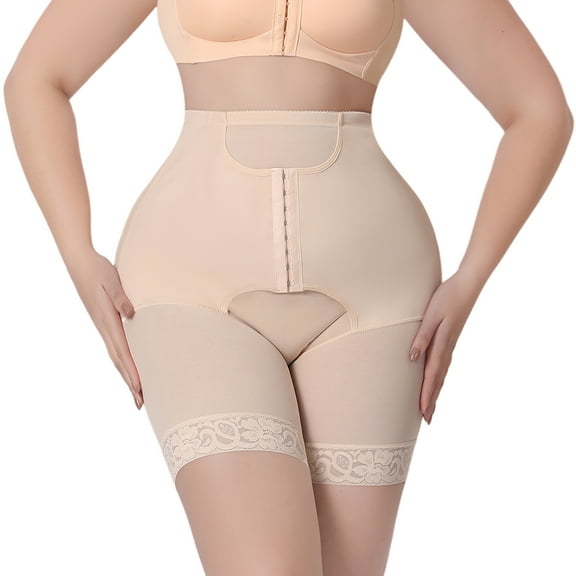 COMFREE Womens Butt Lifter Padded Lace Panties Tummy Control Seamless Hip Enahncer Body Shaper Underwear