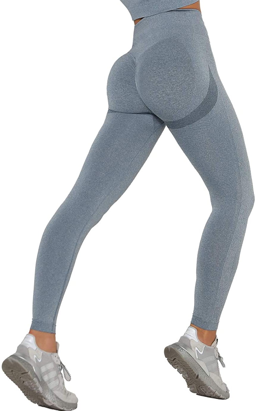 Kami Luckey No Cameltoe No Front Seam Seamless High Waisted Compression  Leggings for Women 7/8 Length Tummy Control Workout Tights : :  Clothing, Shoes & Accessories