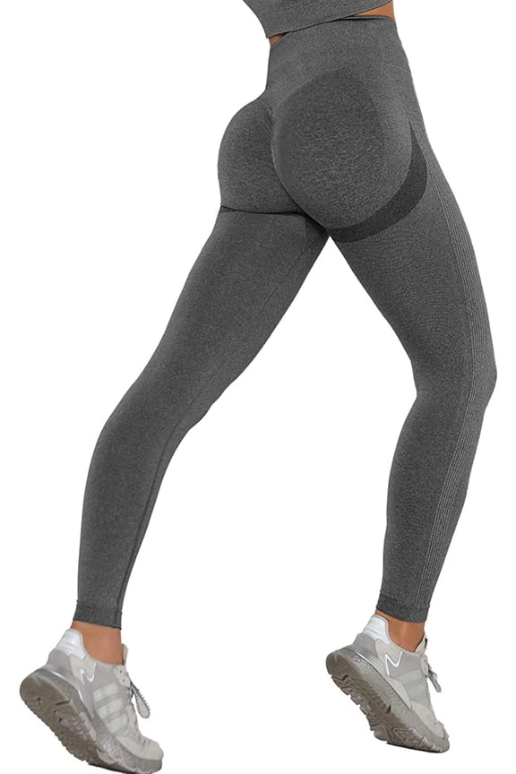 Womens Seamless Leggings High Waisted Workout Tight Leggings Gym Yoga Pants Tummy Control Sports Compression