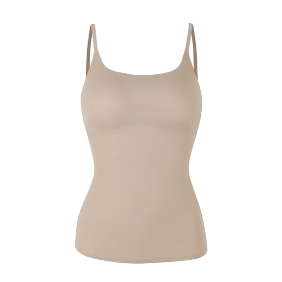 COMFREE Womens Tummy Control Shapewear Tank Tops Seamless U-shaped Neck Compression Tank Tops Body Shaper Camisole
