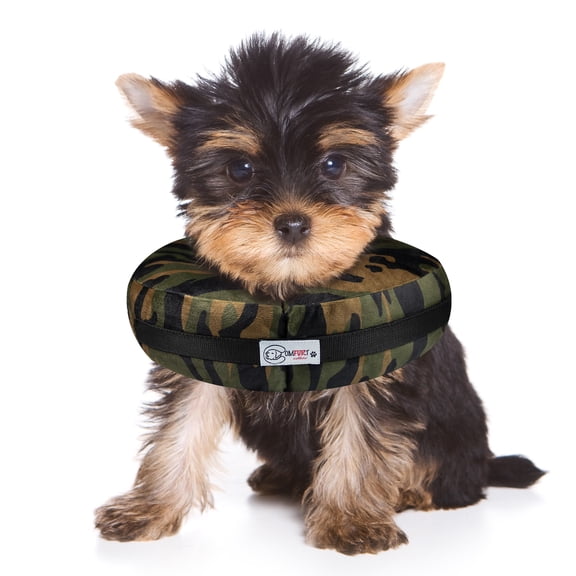 Comfurt Collar 109920 Dog & Cat Recovery Collar, Black - 2XL