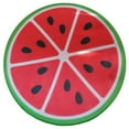 thumbnail image 1 of COMFY FLOATS Mesh Memory Foam Roll Up Pool Float Lounger, Watermelon, 1 of 5