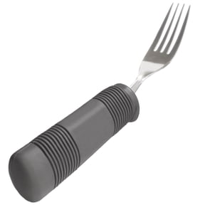Fork with Wide Rubber Handle
