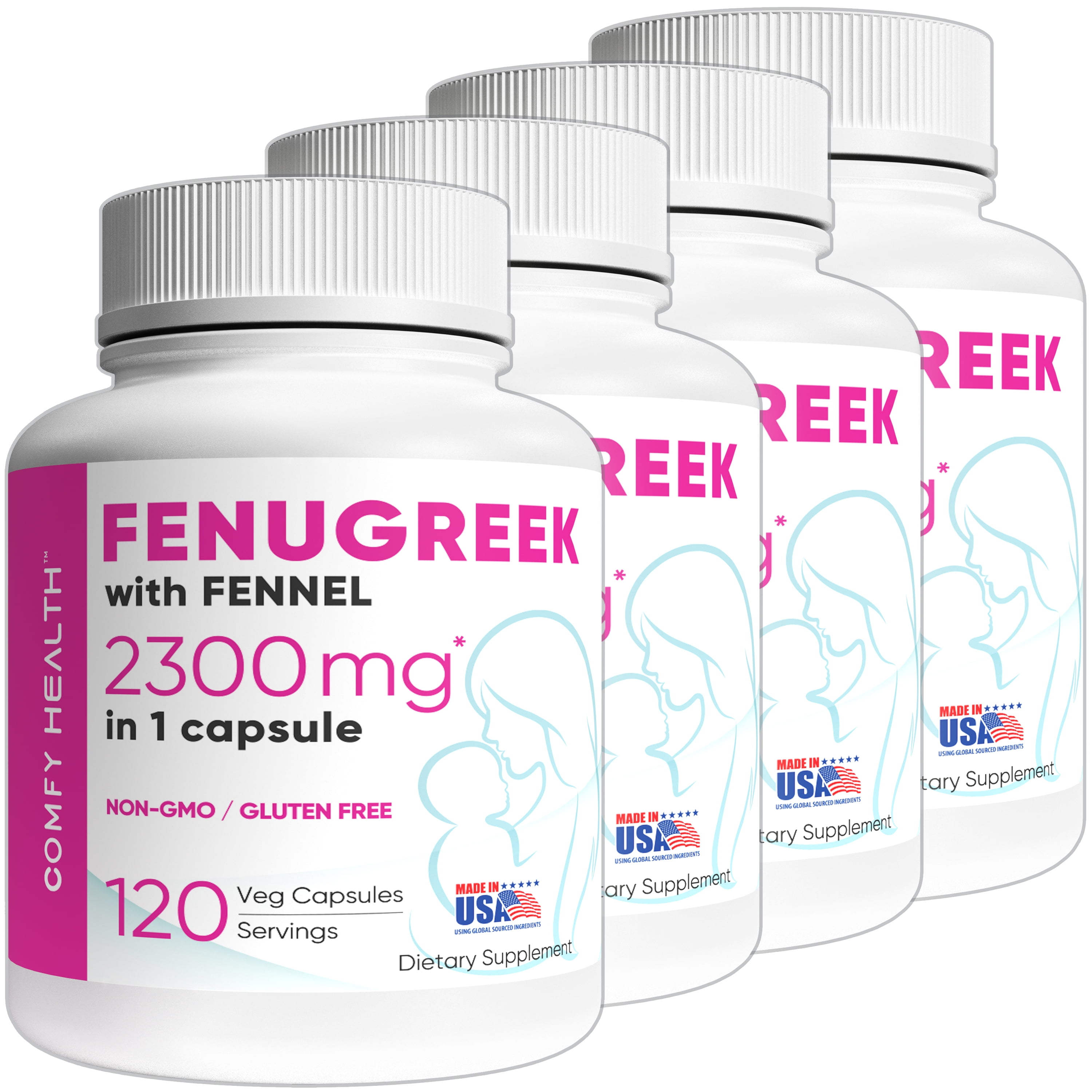 COMFY HEALTH Breastfeeding & Lactation Supplements, Increase Your Milk