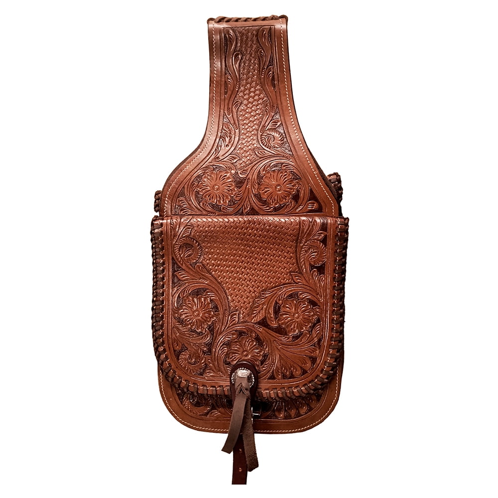 Bandeau En Cuir Pour Cheval – KK Comfytack – Western American – Marron – Taille Standard
